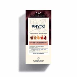 Phyto Hair Color 6.66 Castano Rosso Intenso Ciliegia